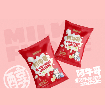 糖朝益品奶糖全脂奶粉