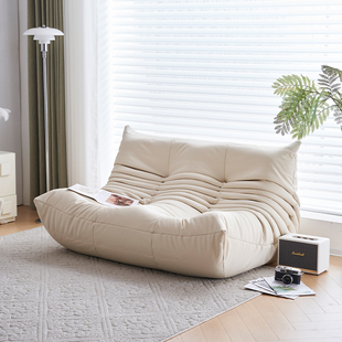 单人togo毛毛虫沙发设计师网红原版双人懒人休闲椅三人小户型沙发