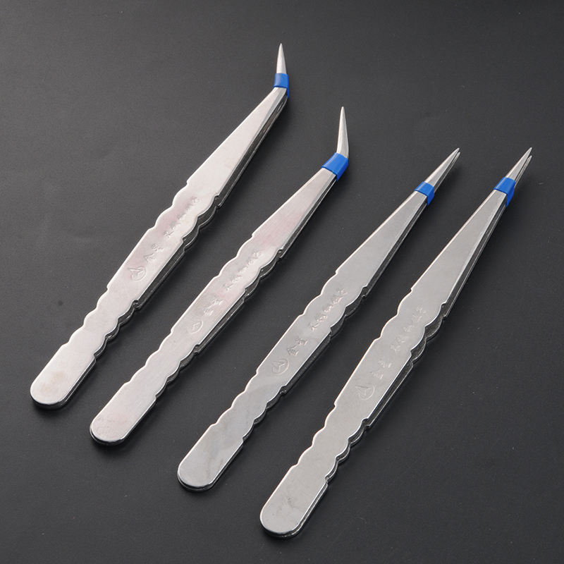 加长夹物水草直头镊子