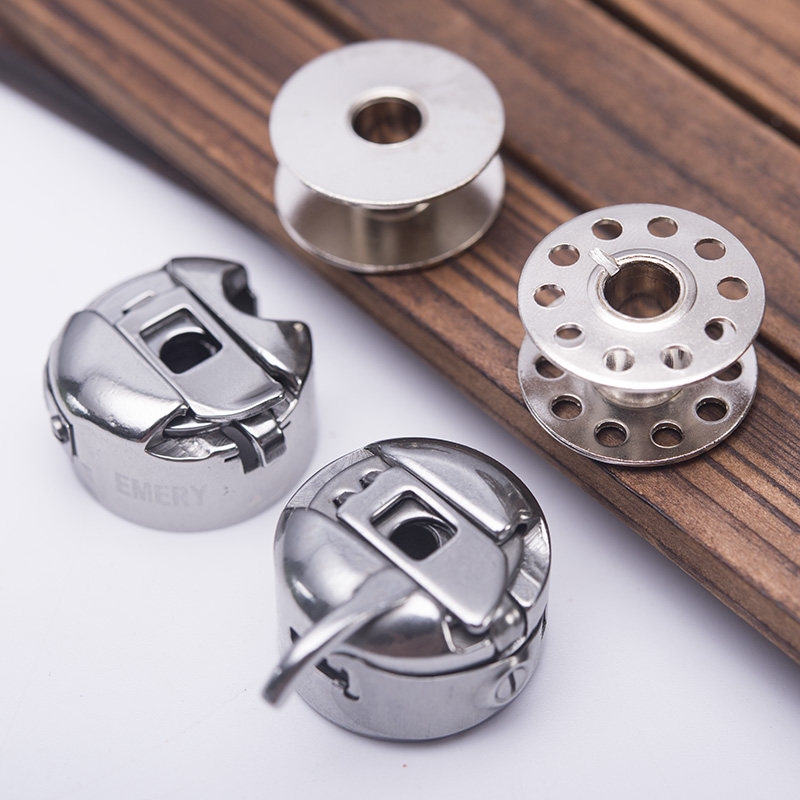 老式缝纫机蝴蝶家用脚踏老式缝纫机配件梭心线心梭芯梭皮梭壳韩典