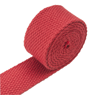 涤棉彩色加厚帆布编织带布织带条布背包带子书包带捆绑带插口配件