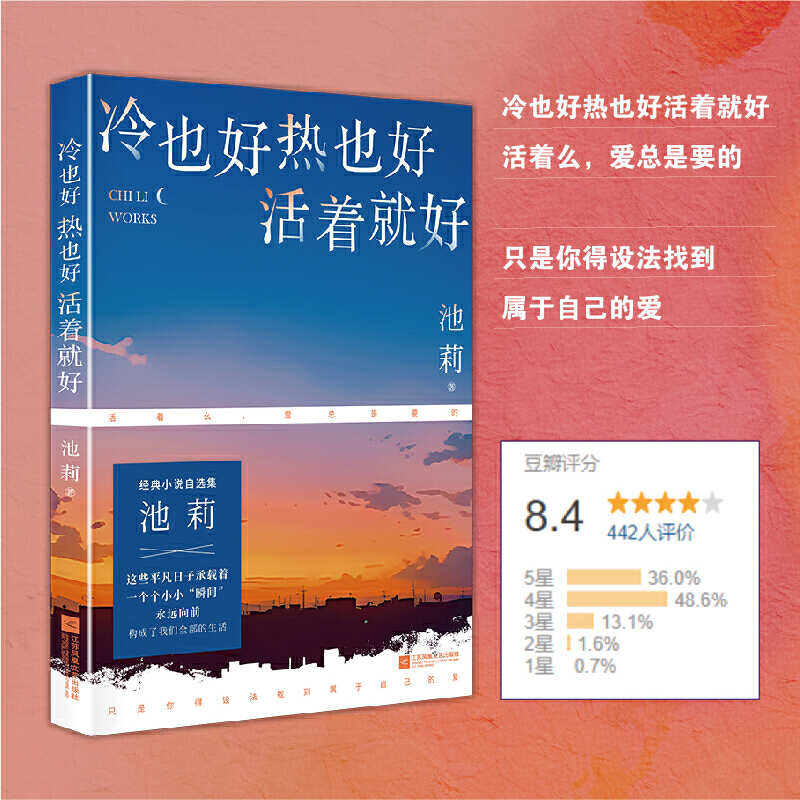 冷也好热也好活着就好 鲁迅文学奖得主池莉经典小说自选集。这些平凡日子承载着一个个小小“瞬间”永远向前，构成了我们全部的生