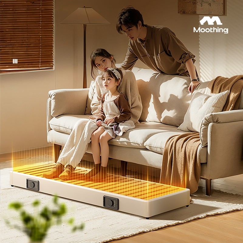 牧行烤火炉家用取暖器冬天客厅实木暖脚神器节能省电火桶箱烤火箱