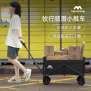 家用取快递小推车买菜车搬运购物牧行儿童野营露营拖车折叠工具车