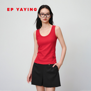 轻柔含桑蚕丝棉内搭打底背心上衣5115B 女装 EP雅莹2025春季 新款