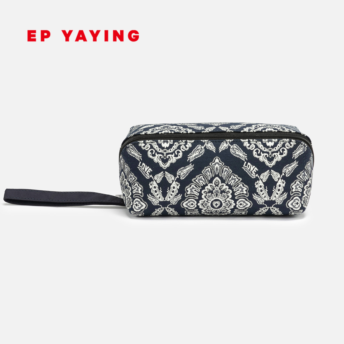 EP雅莹女包国风图腾布艺手提大