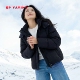 EP雅莹2025秋装 羽绒服Y117A 90松花江白鹅绒高领连帽短款 新款 女装