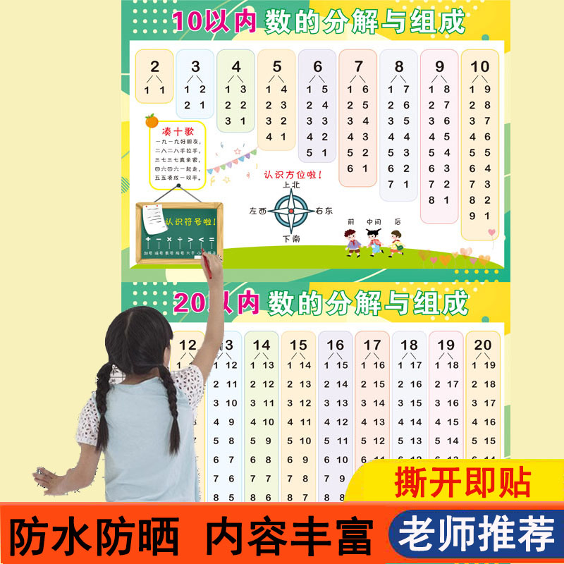 10以内的分解与组成20加减