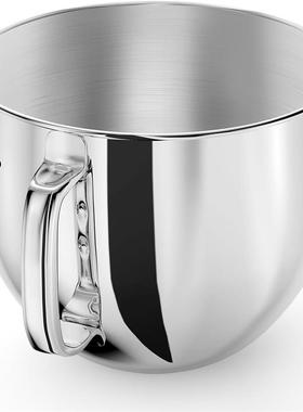for KitchenAid Pro600搅拌机不锈钢碗带把手厨宝KA6QT厨师机配件