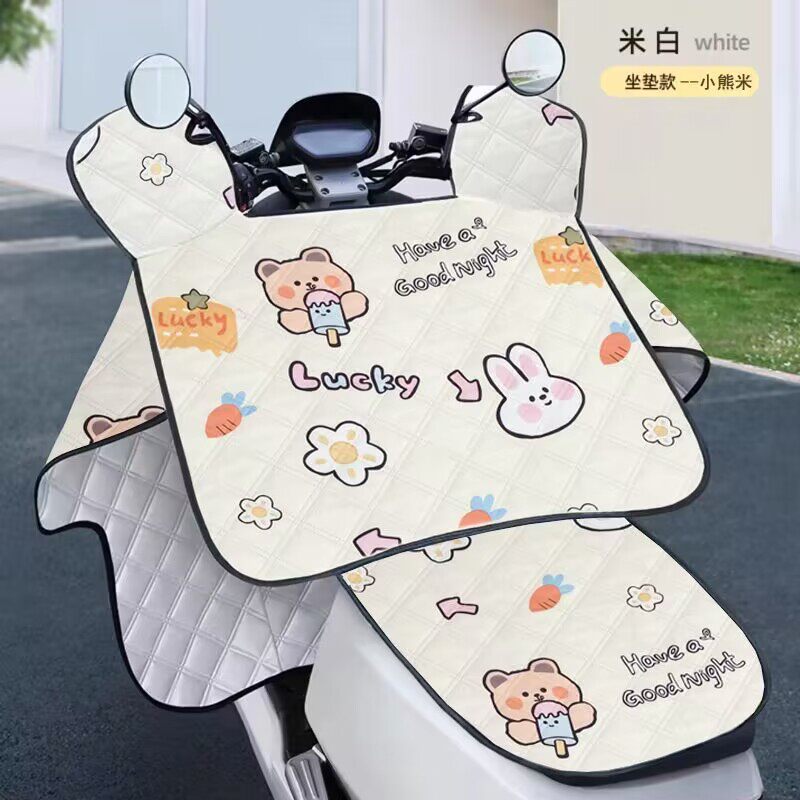 电动车挡风罩防水防晒四季通用，