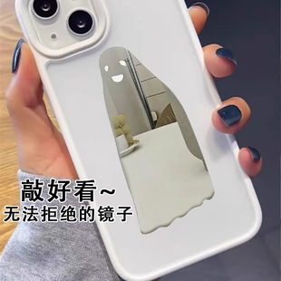 饰膜 手机壳可裁剪自粘软镜子贴墙补口红补妆贴玻璃高清反光镜面装