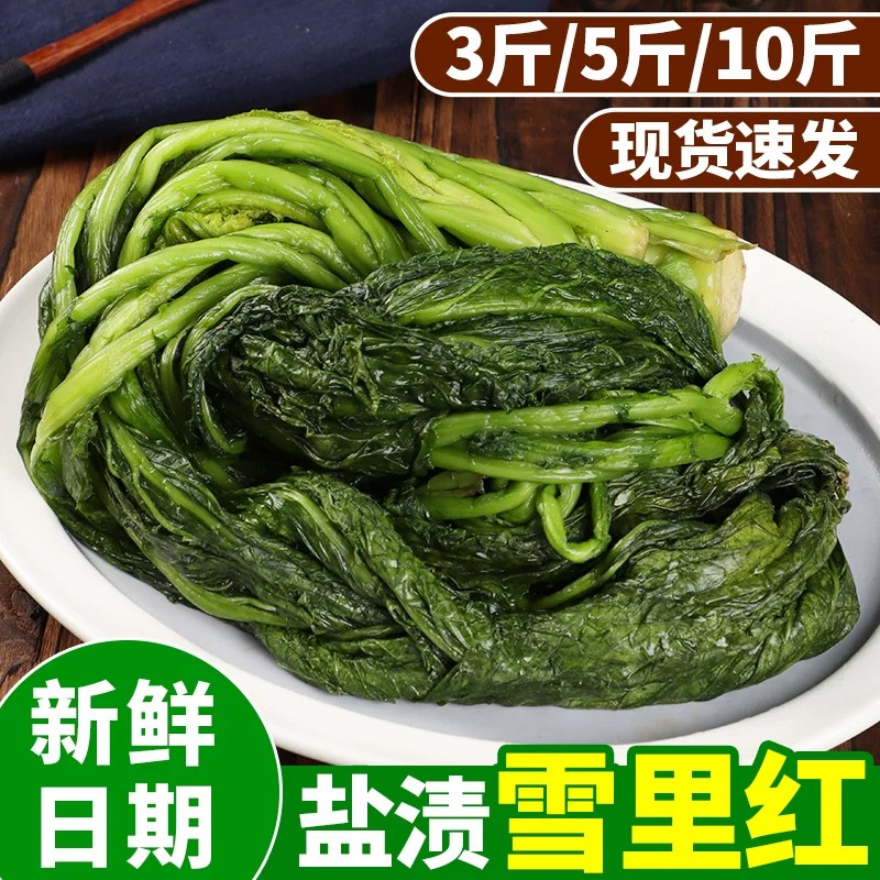 雪菜咸菜大全雪里红腌菜雪里蕻新鲜东北下饭青菜整箱散装10斤商用