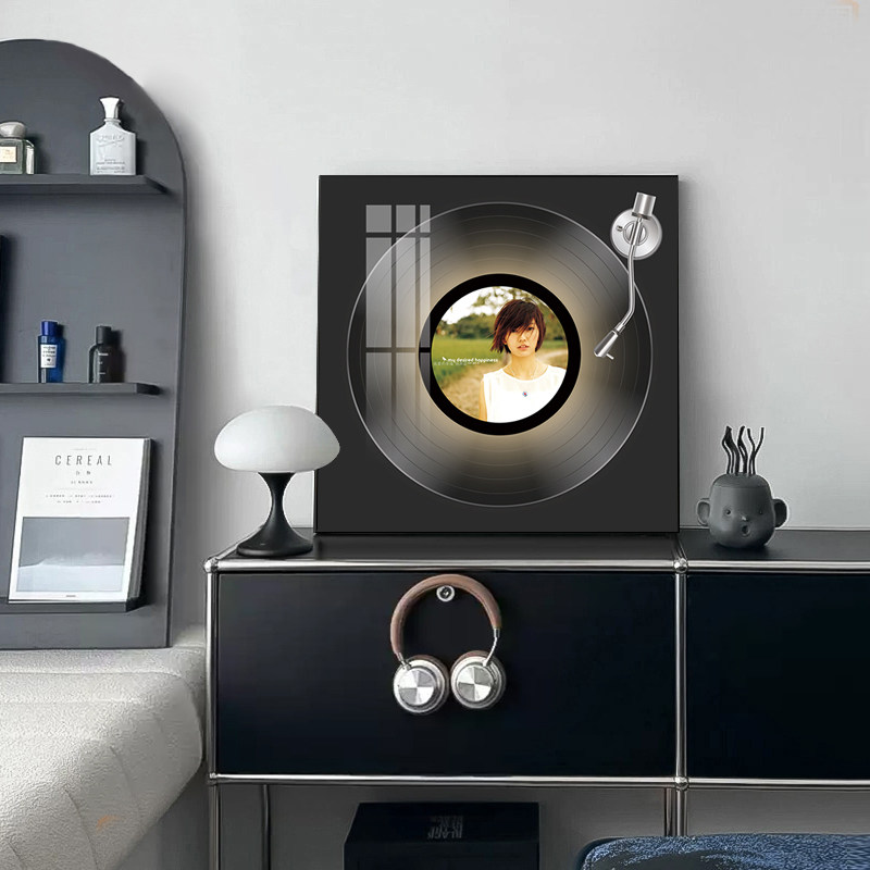 孙燕姿黑胶唱片LED发光音响装饰画客厅卧室明星摆件挂画音箱壁画,家居饰品,现代装饰画,淘宝优惠券,粉丝福利购,淘宝优惠卷