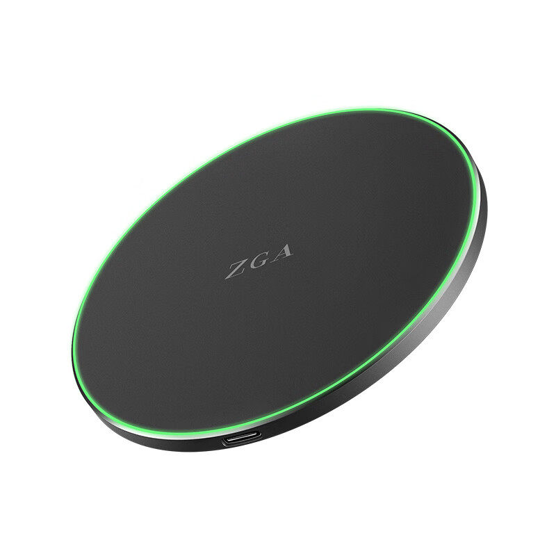 ZGA WX04无线充底座苹果16ProMax充电板快充适用iPhone15/14/13/12/11华为小米三星安卓手机耳机15W桌面底座