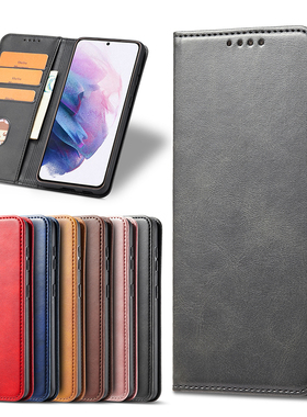 零钱包插卡A55/A35三星A33 5G手机套A34手机壳A14皮套A53男A54电话A15保护套24全包软边A56皮套翻盖Flip case