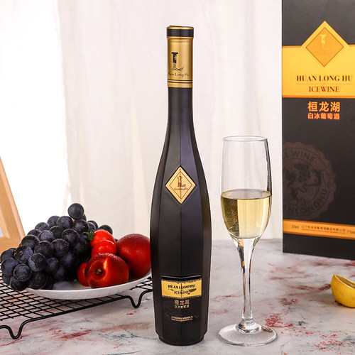 桓仁冰红威代尔葡萄酒甜型酒果酒原汁正品375ml礼盒装