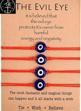 Evil Eye Bracelet Nazar Hand Strap Lucky Bracelet Turkis