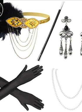 1920S Headband The Great Gatsby Cosplay flapper Accessories