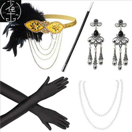 1920S Headband The Great Gatsby Cosplay flapper Accessories