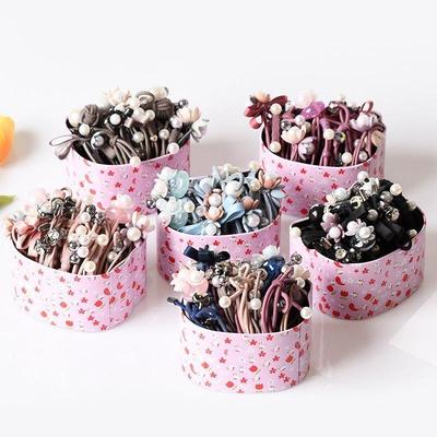 children's hair accessories do not hurt hair rubber band pea