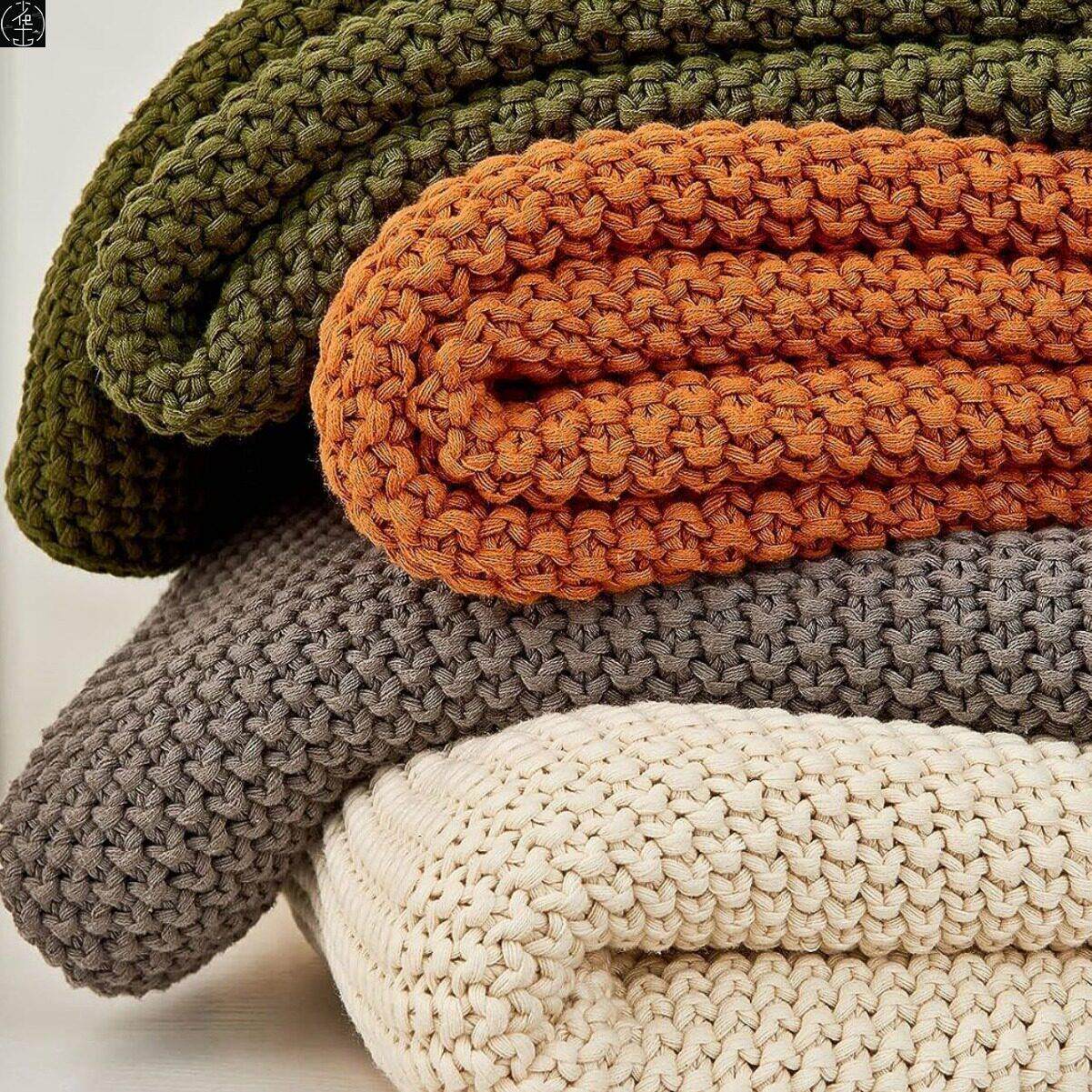 Knitted air condition blanket nap sofa cover baby blankets