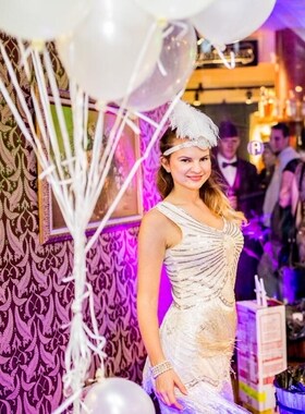 1920s Gatsby Charleston Bead Fringe Flapper costume Party