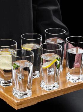 glass set: use 6 juice beer glasses, milk drinking cups,