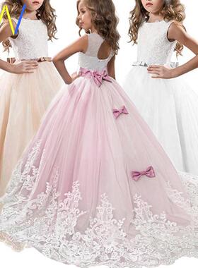 clothes girls Wedding Dress Kids Girl Party Dresses Children