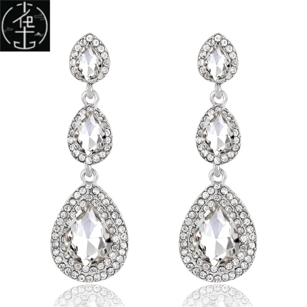 Earrings Jewelry Diamond Earrings Bridal Wedding Earrings AA