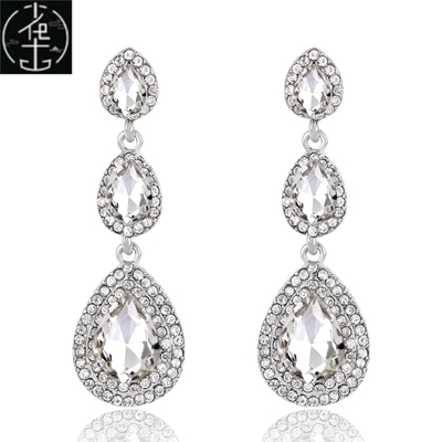 Earrings Jewelry Diamond Earrings Bridal Wedding Earrings AA
