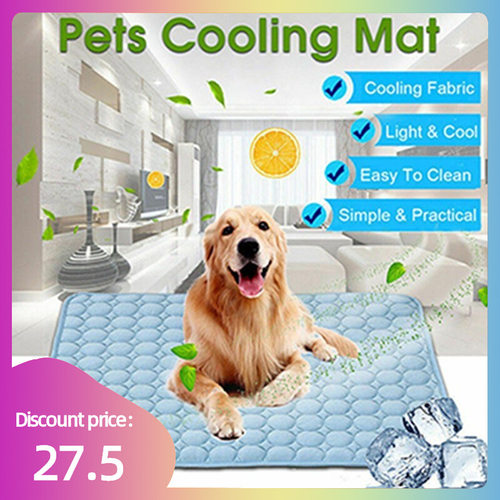 Summer Cooling Mats Blanket Ice Bed Pet Dog For Dogs Cats