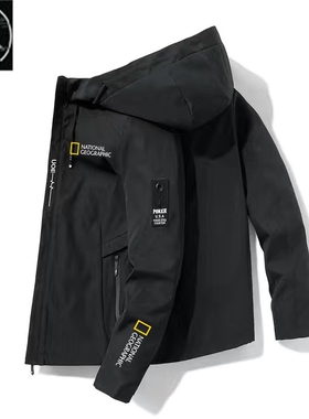National Geographic Clothing Outdoor Camping Hiking Jacket 2