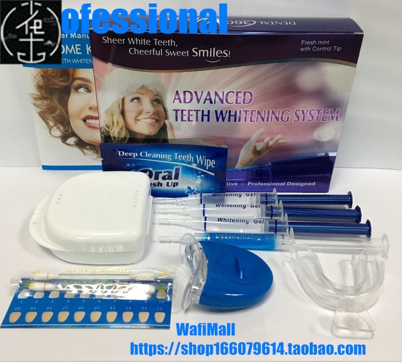 Teeth Whitening Gel Kit Oral Health Dental Bleaching Care