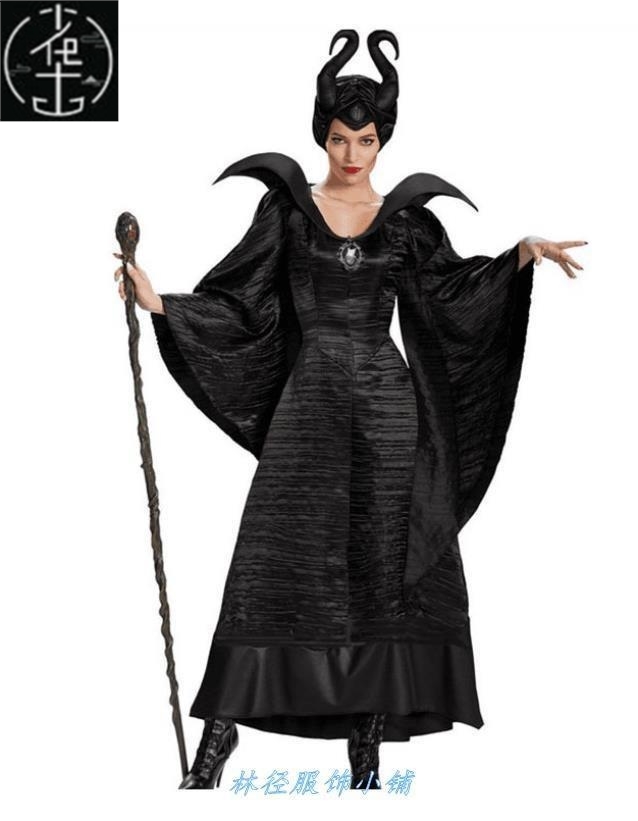 HallOWEEn WitCH COsplay Outfit MOviE MalEfiCEnt COstuME Evil