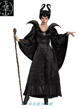 HallOWEEn WitCH COsplay Outfit MOviE MalEfiCEnt COstuME Evil