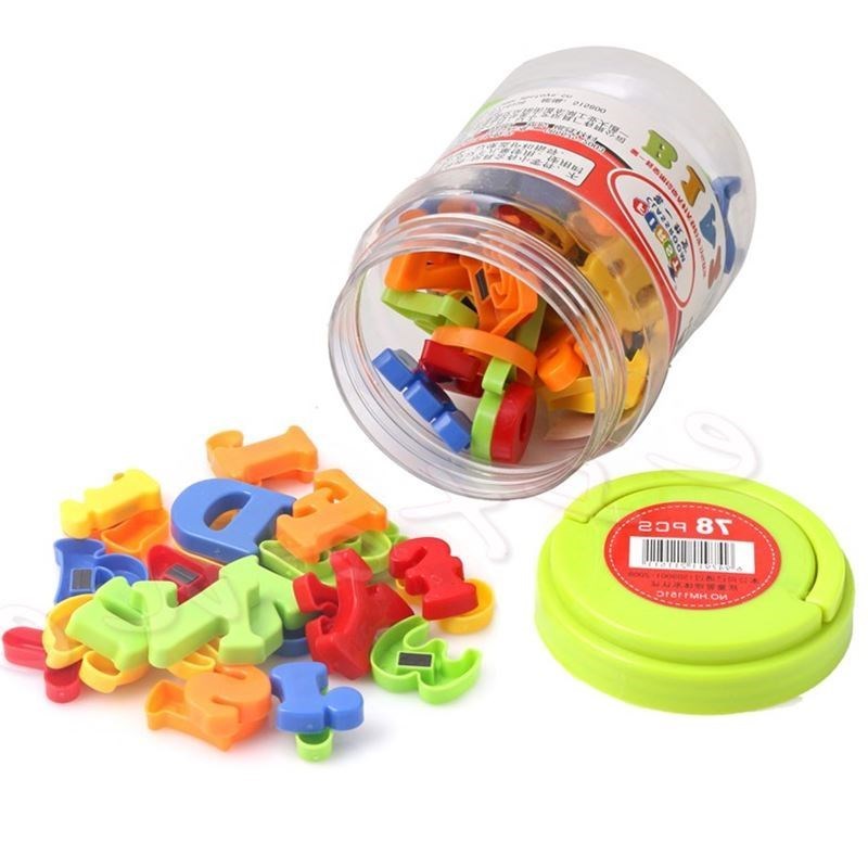 78Pcs Magnetic Letters - Numbers Alphabet Capital - Lower Ca