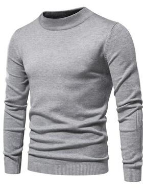 Winter Thickness Pullover Men O-neck Long Sleeve Sweaters