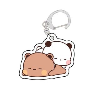 可爱小二布布钥匙扣一二亚克力挂件学生卡通ins个性书包挂饰定 制