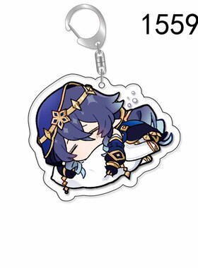 原神周边钥匙扣小挂件散兵流浪者全系列可爱背包学生书包挂饰