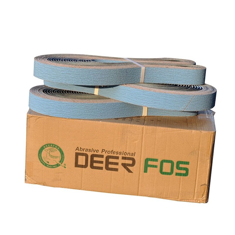 厂家直供鹿牌砂带 pz533+锆刚玉砂带 deer fos砂带 40#