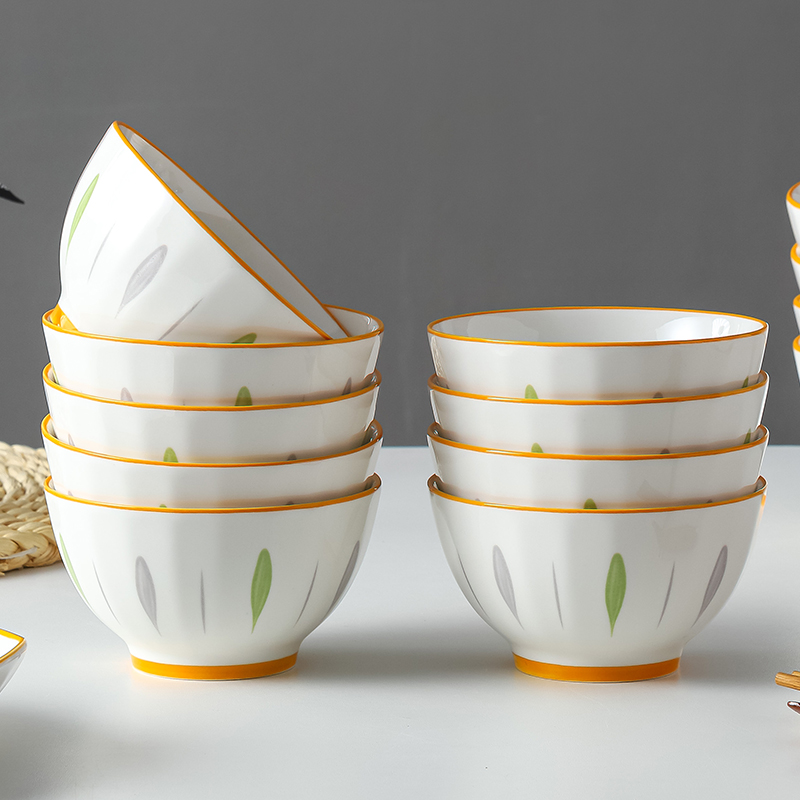 【清新好看】釉下彩吃饭碗