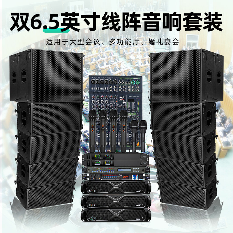 欧莱声双6.5英寸无源线阵套装
