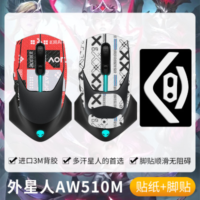 alienware外星人AW510M贴纸止汗