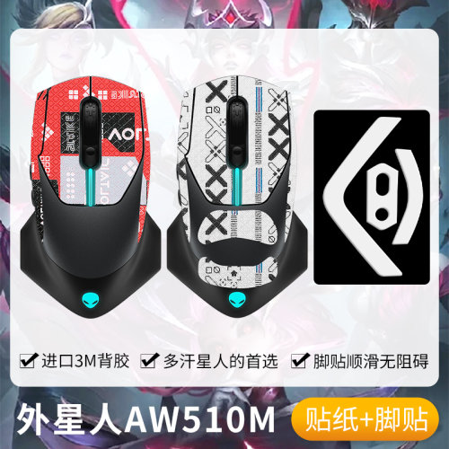 alienware外星人AW510M贴纸止汗