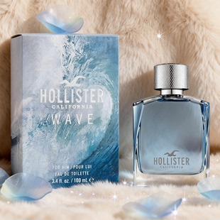 跨境爆款 Hollister Wave芦荟香水100ml中东迪拜留香清新持久