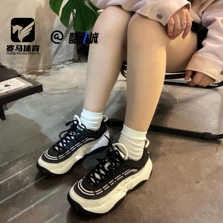 斐乐火焰鞋女子运动鞋复古篮球鞋