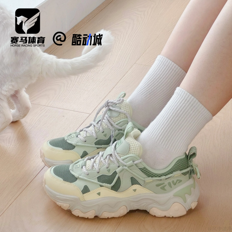 斐乐猫爪5代女子老爹鞋运动鞋
