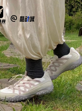 FILA斐乐芭蕾鞋米色女子百搭透气跑步鞋运动休闲鞋1XM02347G_920