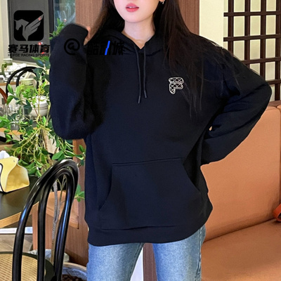 斐乐男女运动休闲针织连帽卫衣
