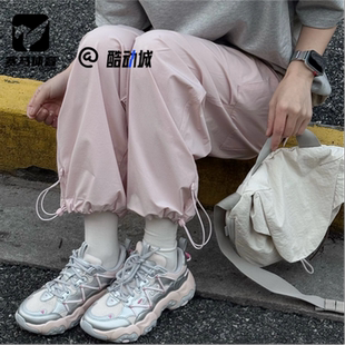 FILA斐乐FLUID F12W522111FSP 6猫爪六代银粉女子舒适运动休闲鞋